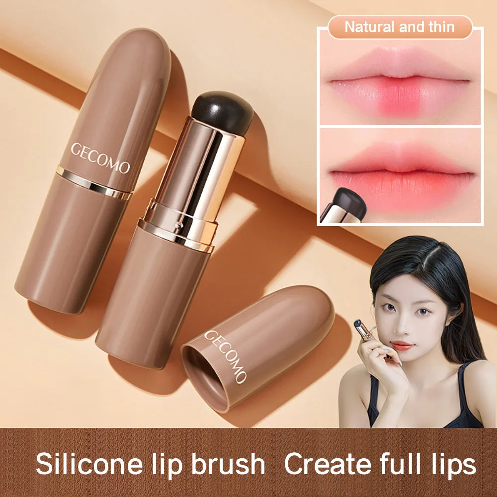 GECOMO Silicone Mini Round Head Lip Brush