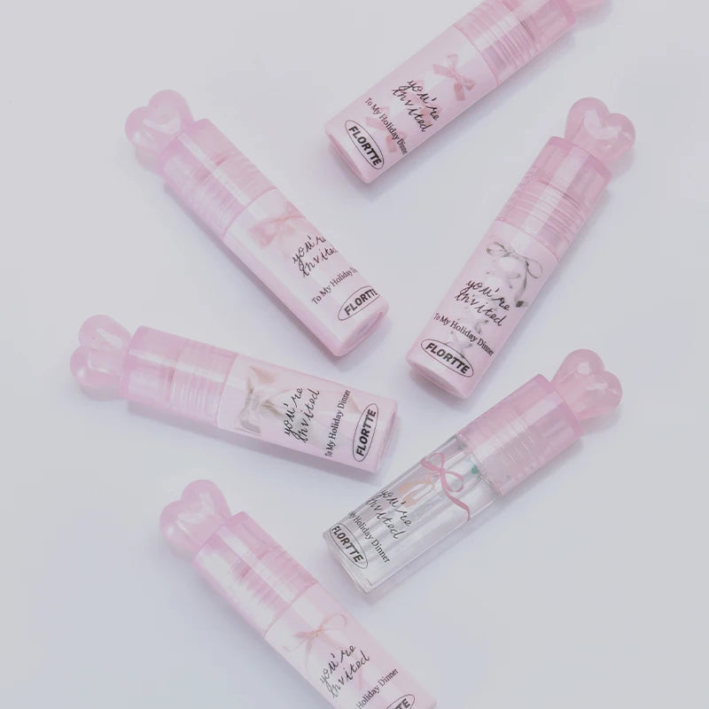 FLORTTE Little Bow Collection Creamy Matte Lip Cream 2.2g