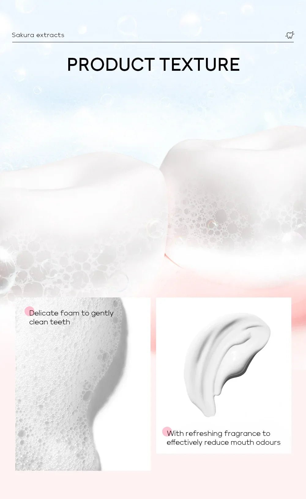 LAIKOU Sakura Whitening Toothpaste