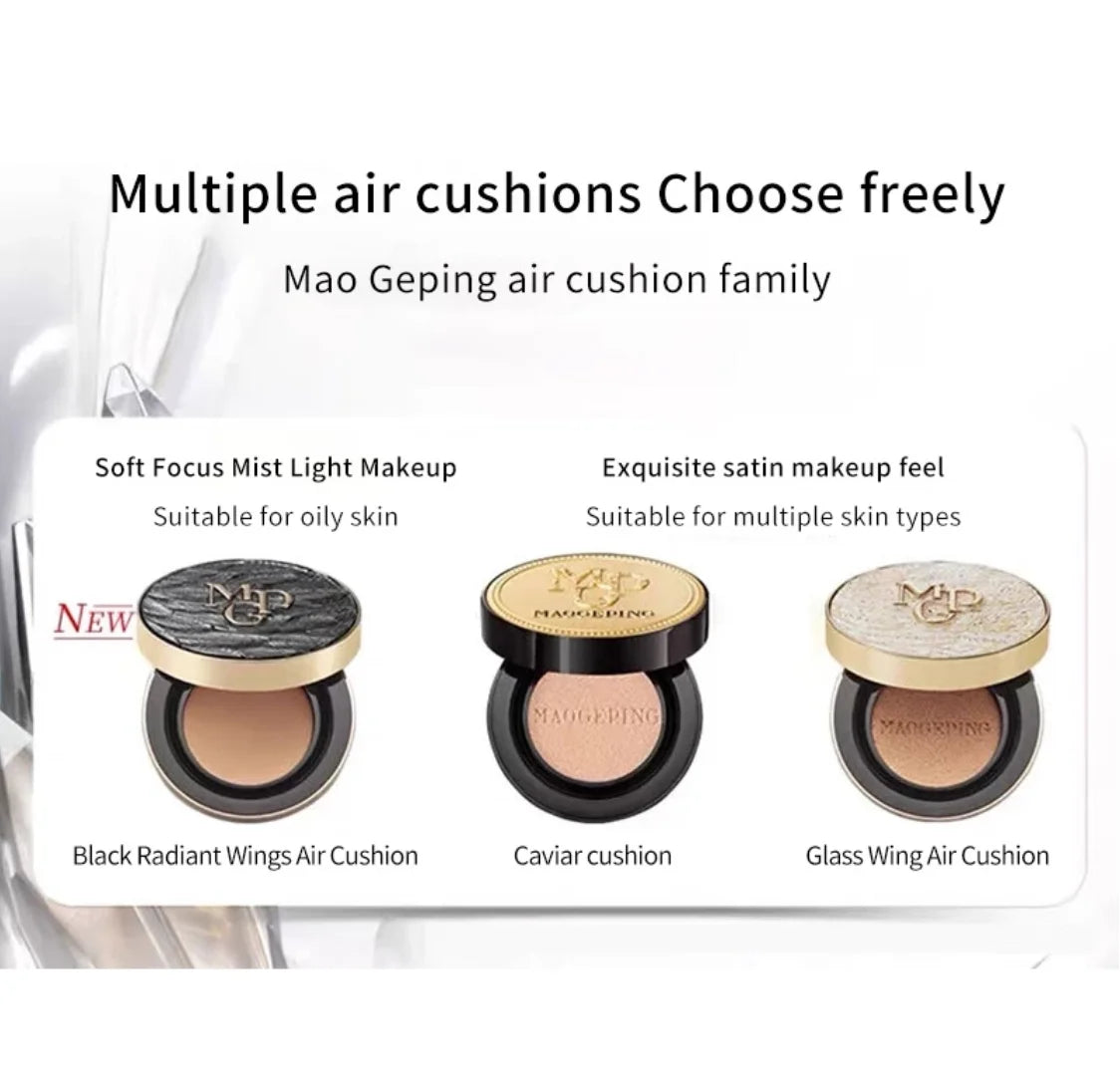 MAOGEPING Luxurious Caviar Cushion Foundation