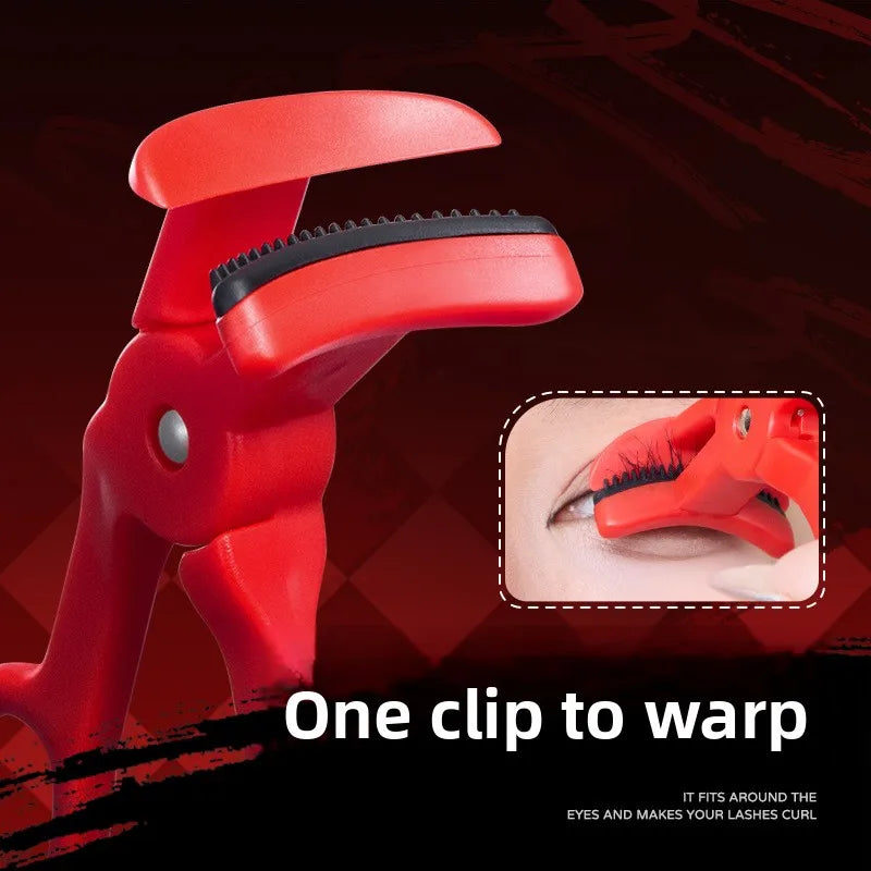 Lishu Piega Ciglia Senza Cornice con Pettine Integrato