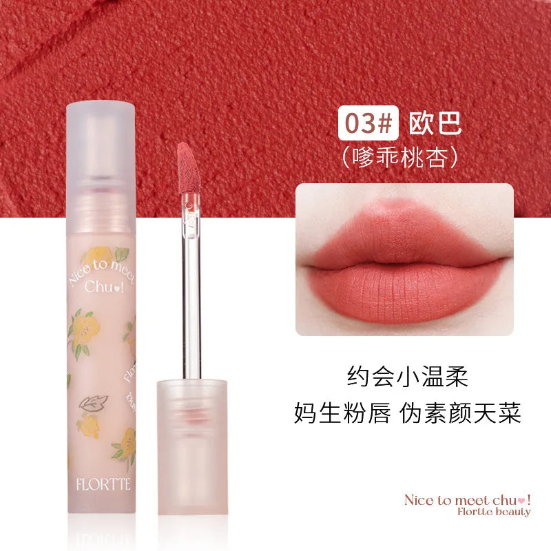 FLORTTE Nice To Meet Chu! Matte Lipstick 2.8g