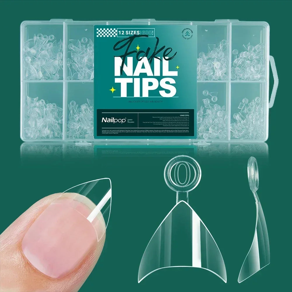 Nailpop Soft Gel X Nail Tips