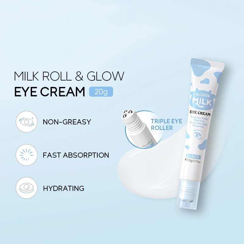 LAIKOU 10PCS Milk Nourish Skincare Set – Face & Hand Dual Care