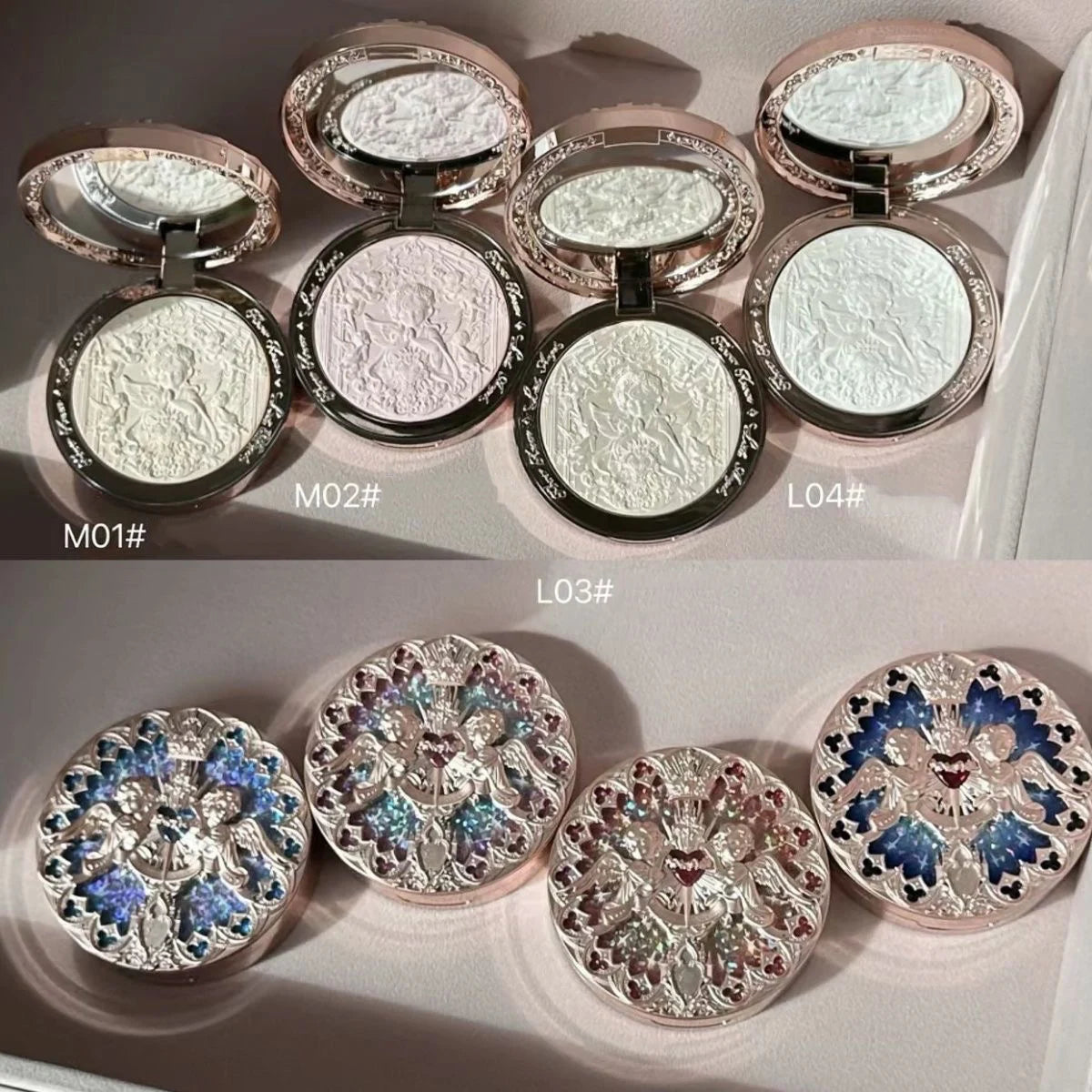 Flower Knows Little Angel Collection Relief Highlighter & Setting Powder 8g