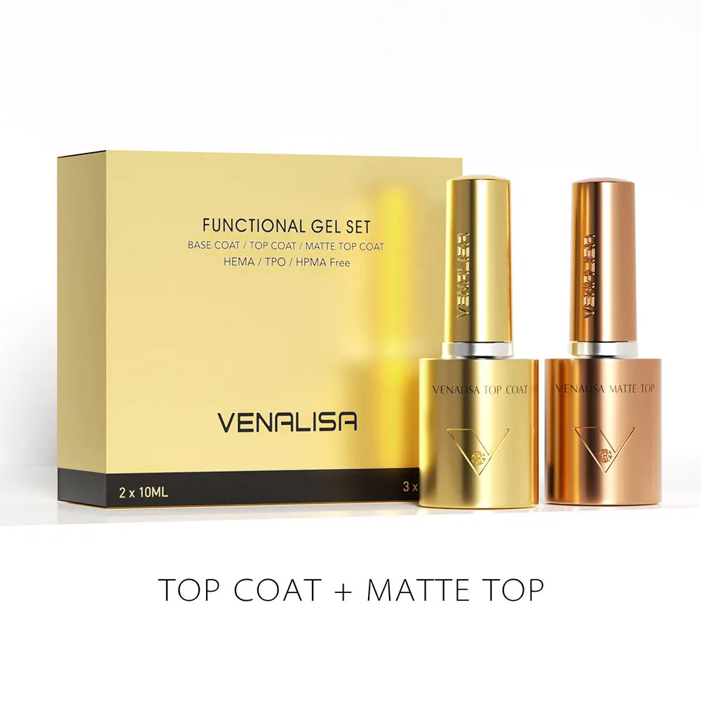 Venalisa 10ml HEMA/TPO Free Base & Top Coat