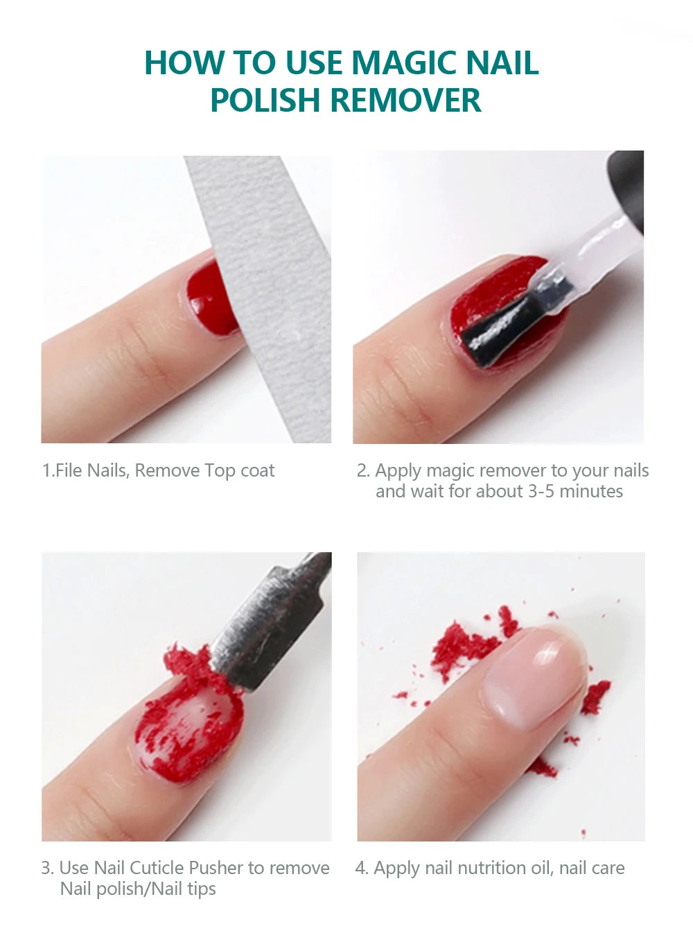 Nailpop Magic Remover – Rimuovi lo Smalto Gel in 3 Minuti (15ml)