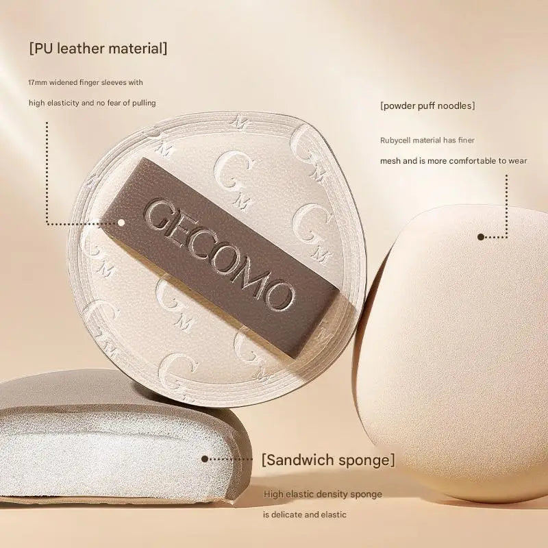 GECOMO Soft Thick Makeup Puff – Wet & Dry Dual Use