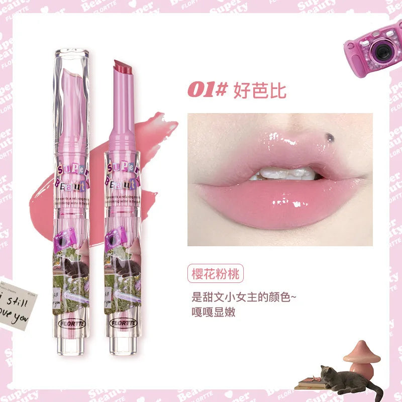 FLORTTE First Kiss Love Lipstick Pencil 3.8g
