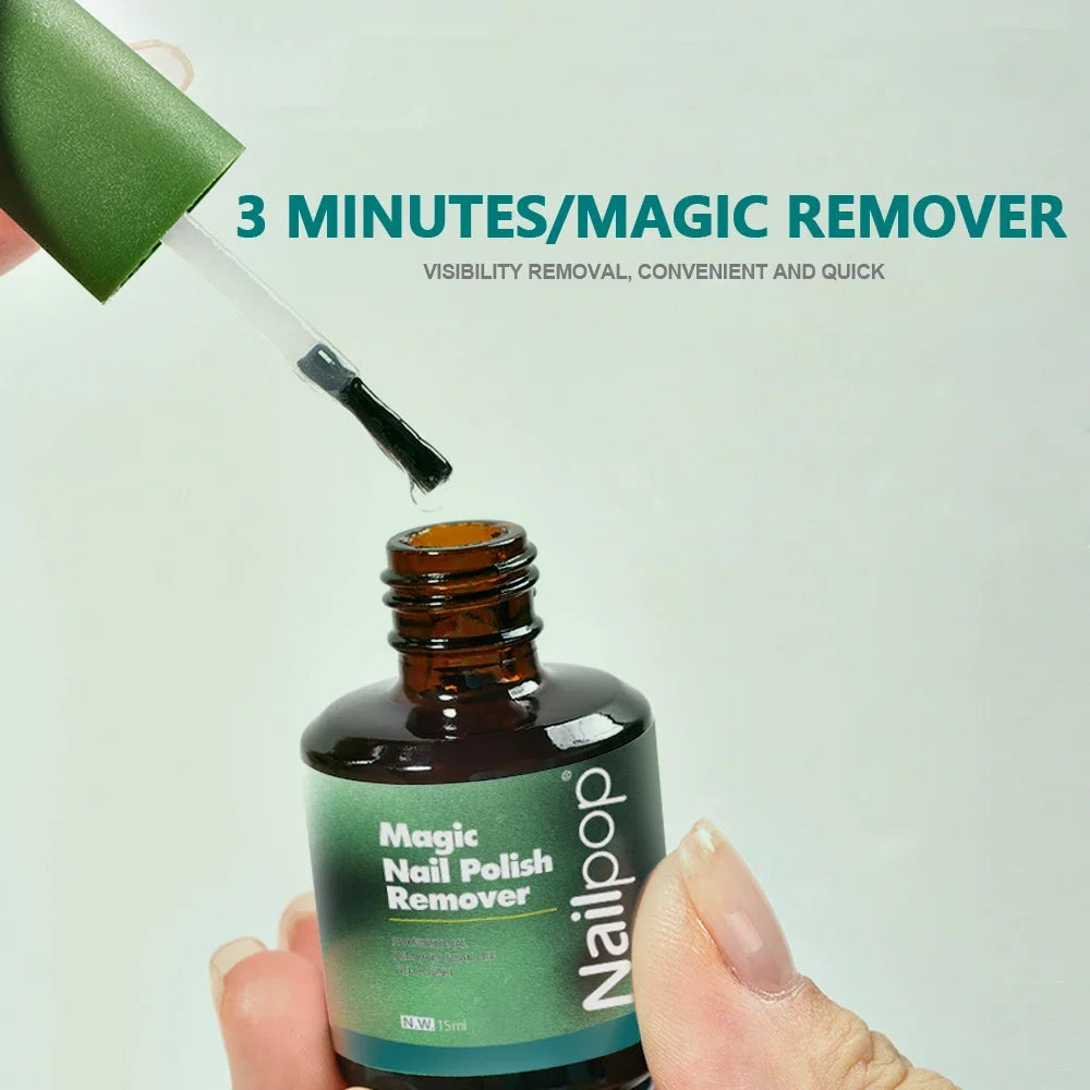 Nailpop Magic Remover – Rimuovi lo Smalto Gel in 3 Minuti (15ml)