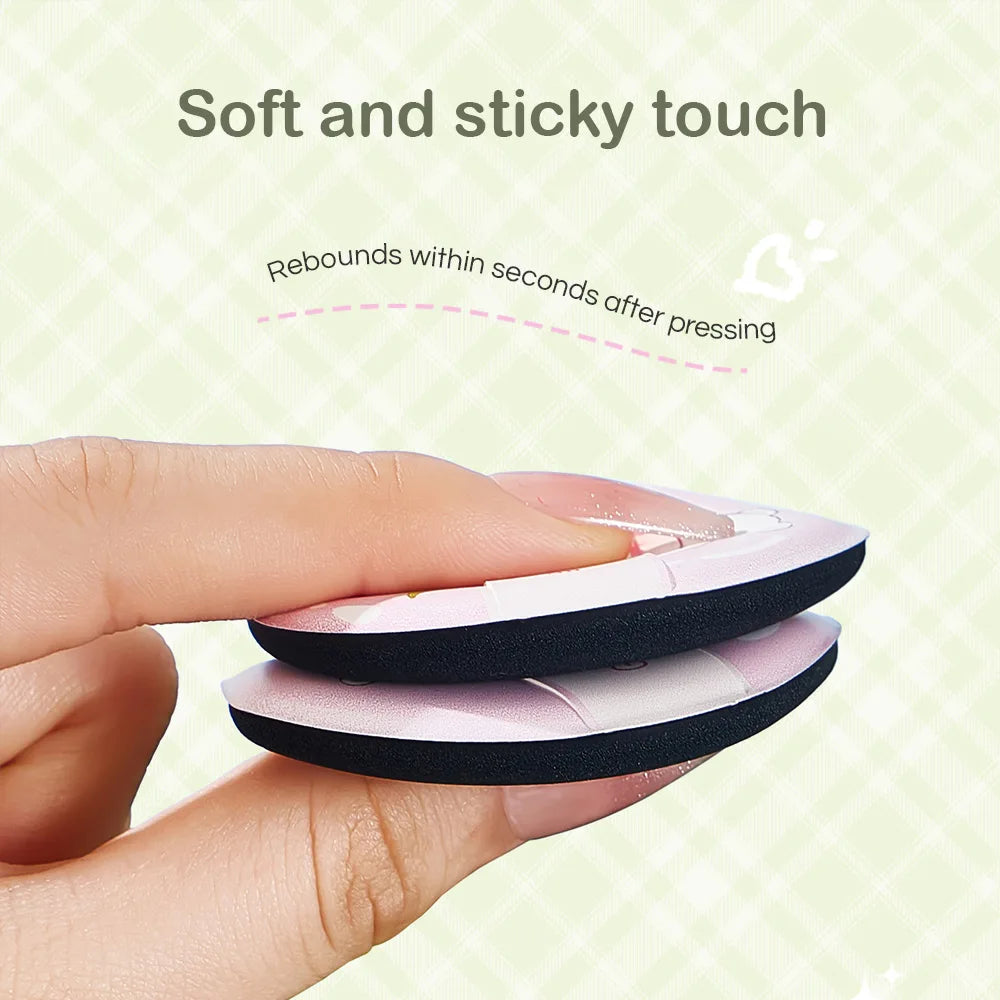 GECOMO 8-Piece Peach Powder Puff Series – Wet & Dry Dual Use (4 varianti)