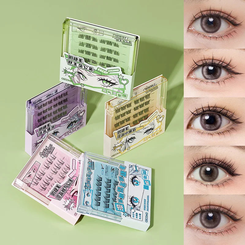 GECOMO Manga-Style Glue-Free False Eyelashes