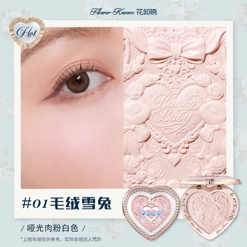 Flower Knows Bunny Garden Collection Rose Blush Powder