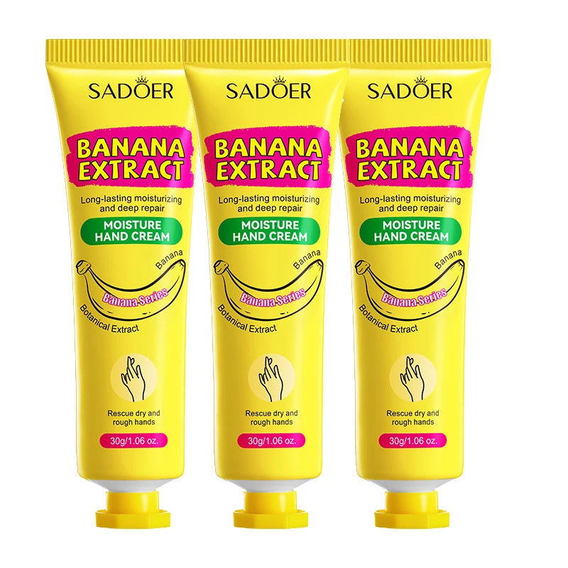 SADOER Banana Hand Cream – 3/5 pezzi