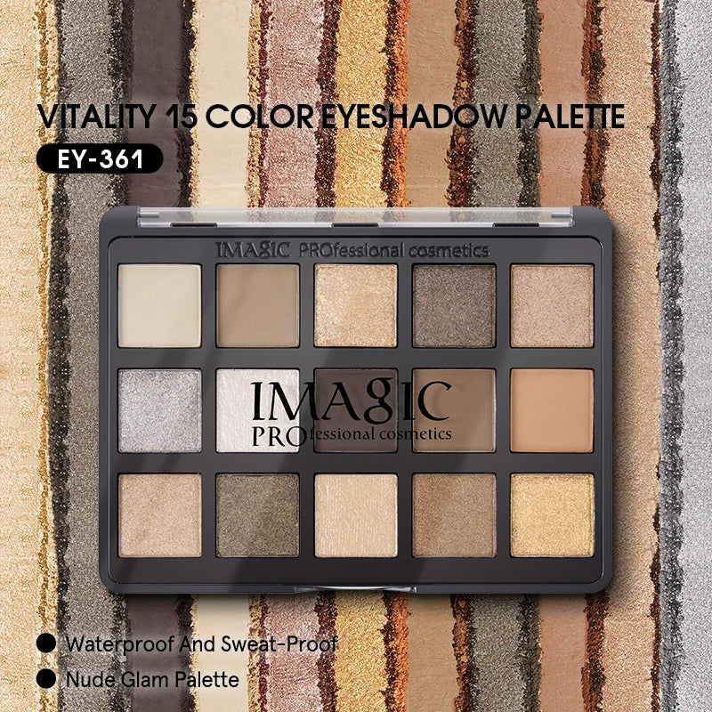 IMAGIC Vitality Eyeshadow Palette (15 Colori)