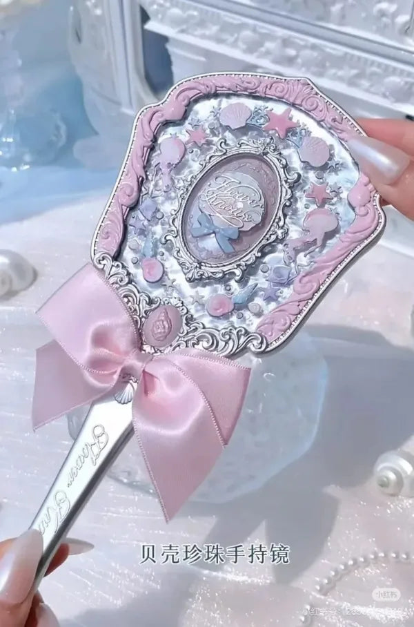 Flower Knows – Shell's Jewel Hand Mirror