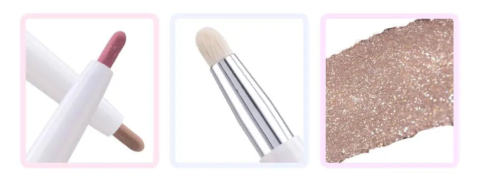 FLORTTE Eyeliner Gel Pen Double Head 2.4g