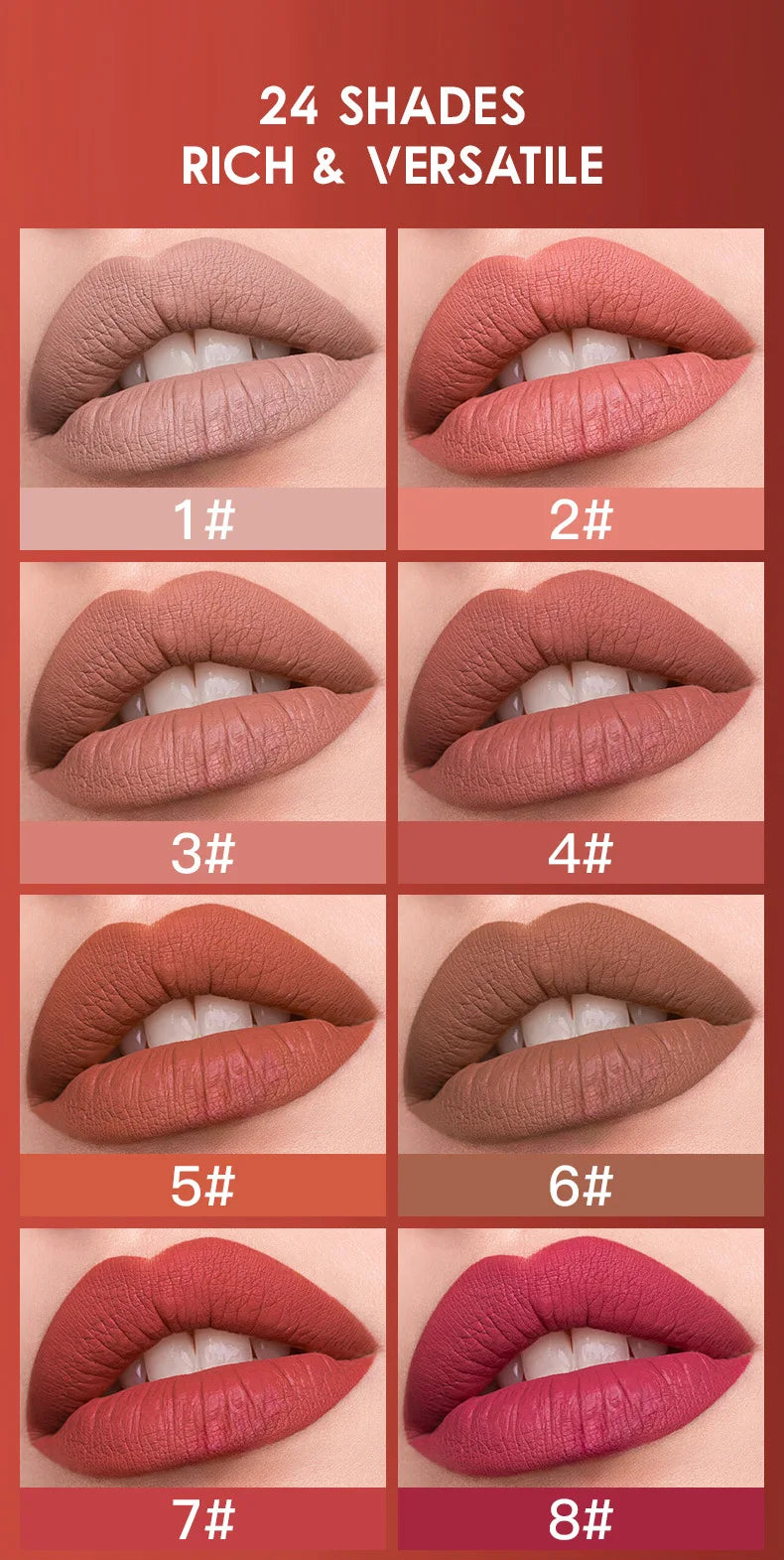 IMAGIC Natural Matte Lipgloss (8ml)