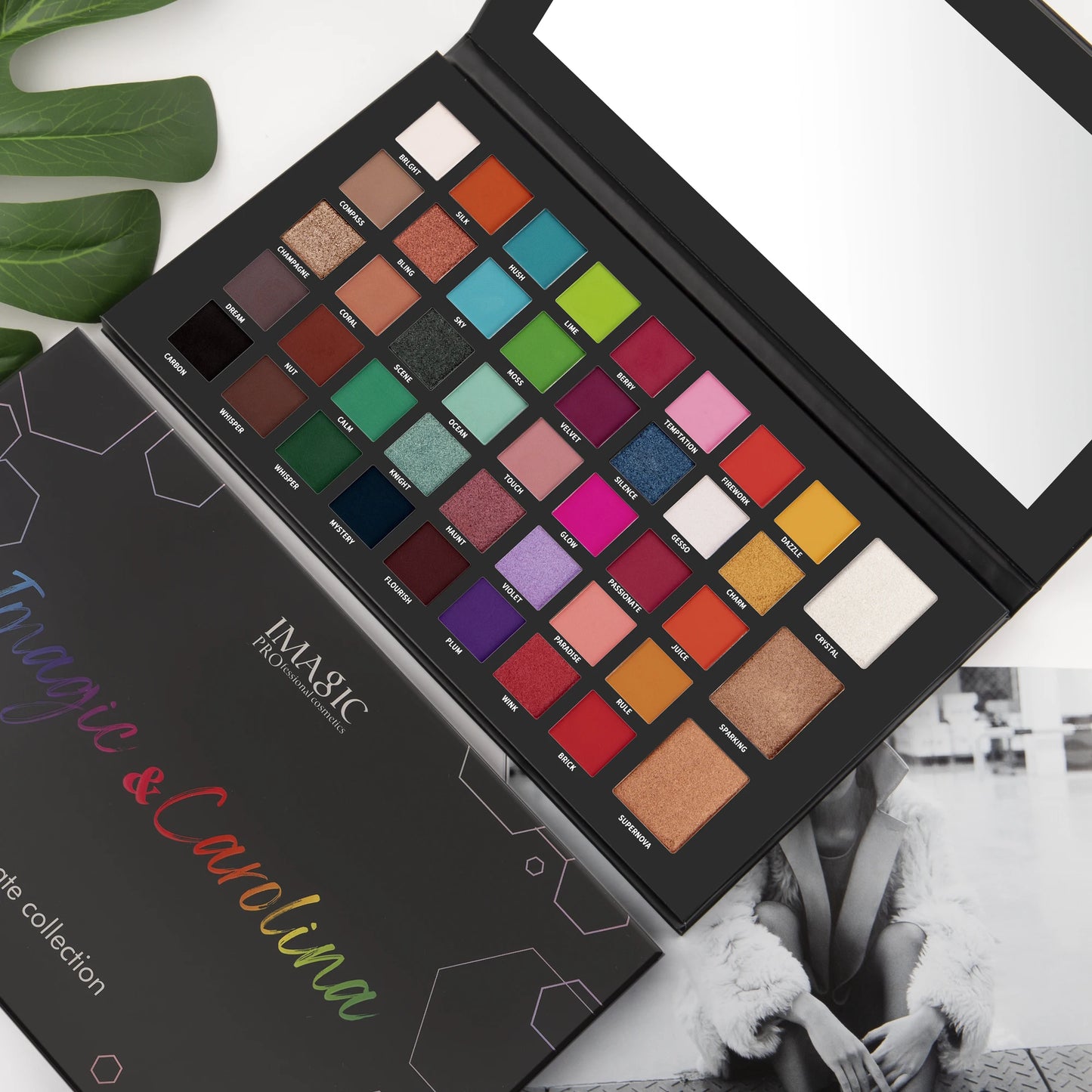 IMAGIC Professional Eyeshadow & Highlighter Palette (43 Colori)