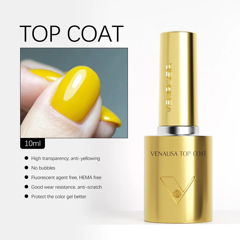 Venalisa 10ml HEMA/TPO Free Base & Top Coat