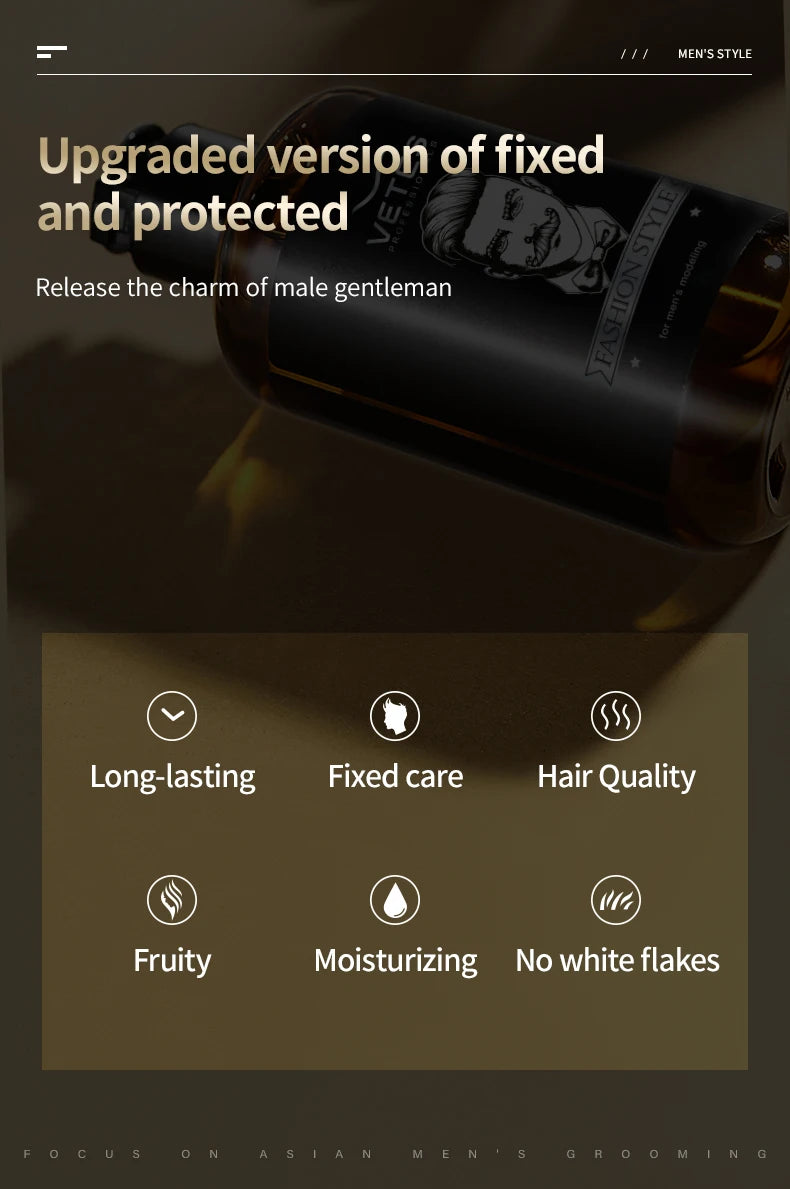 VETES Hair Styling & Curl Defining Gel (200ml)