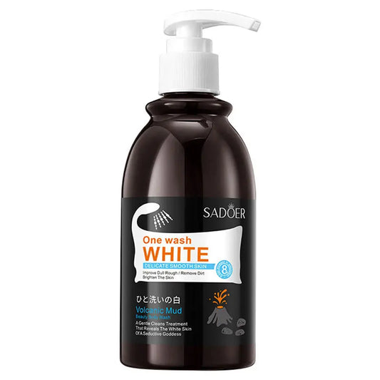 SADOER One Wash White – Gel Doccia Idratante e Illuminante
