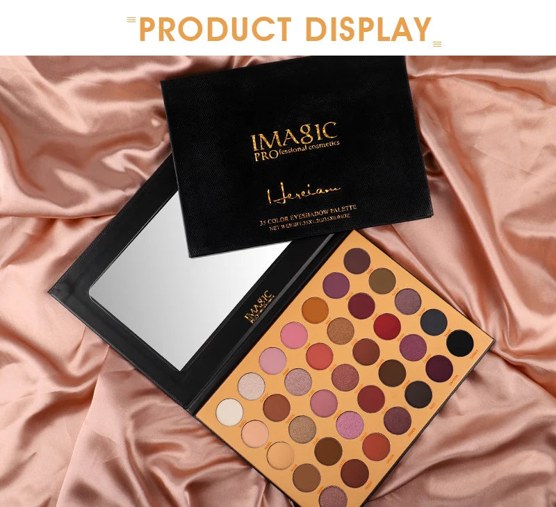 IMAGIC Professional 35-Color Eyeshadow Palette