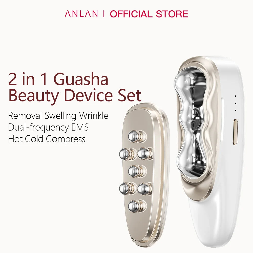 ANLAN 2-in-1 Guasha Beauty Device