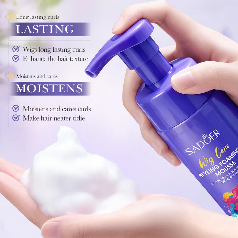 SADOER Styling Fluffy Bubble Mousse – Volume, Morbidezza e Tenuta