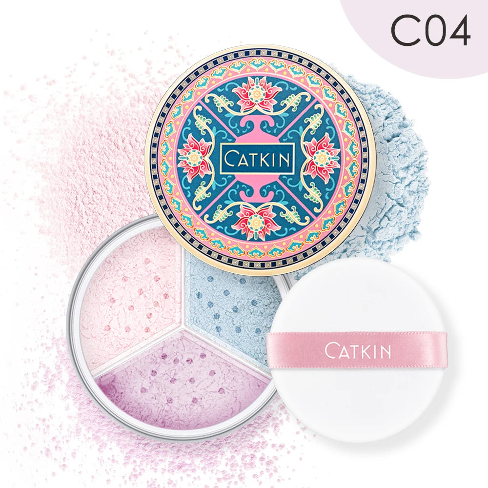 Catkin Trio-Color Lotus Loose Powder 15.6g