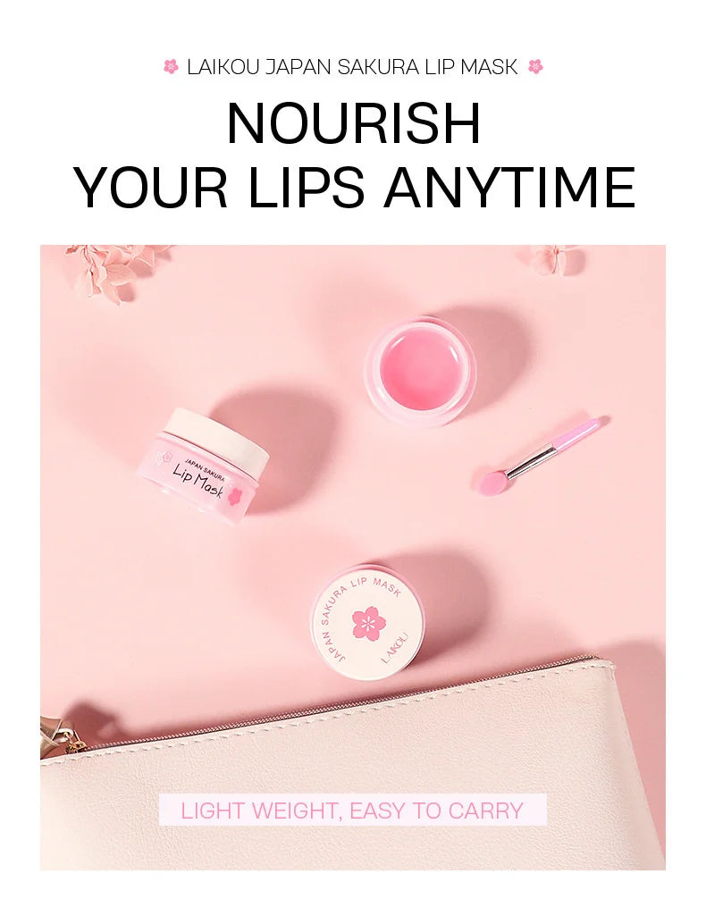LAIKOU Japan Sakura Lip Mask