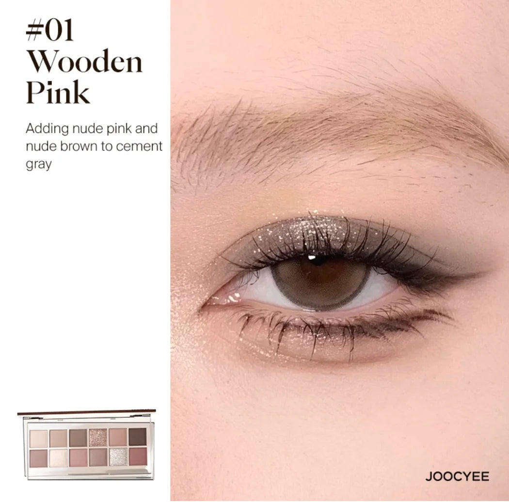 Joocyee 12 Shades Eyeshadow Palette – Long-Lasting & High Color