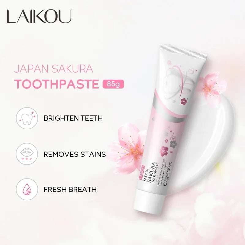 LAIKOU Sakura Whitening Toothpaste