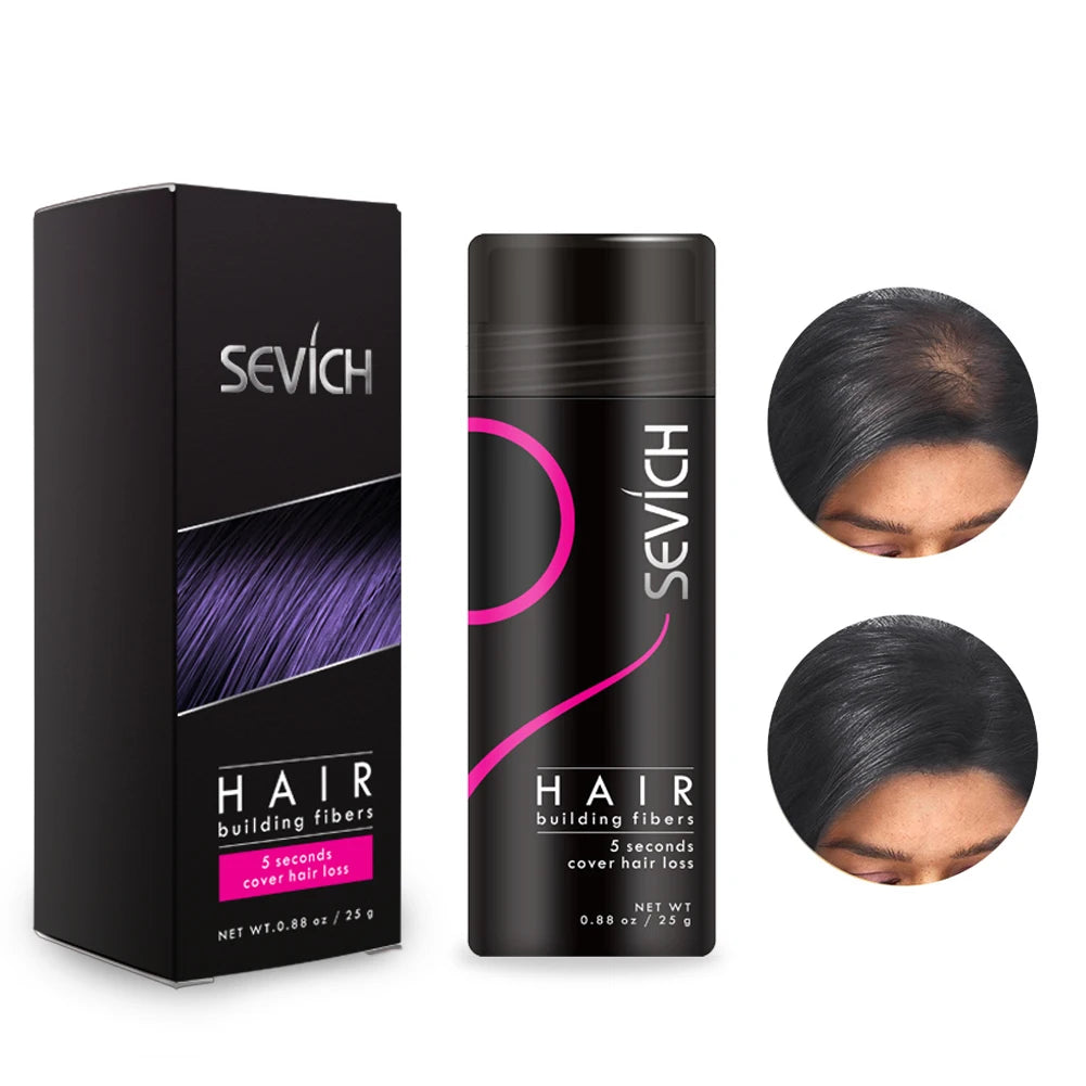 SEVICH Hair Building Fibers – Fibre per Capelli più Folti e Densi