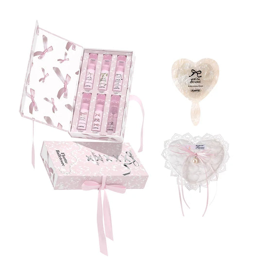 FLORTTE Little Bow Collection – Lipstick & Lip Cream Gift Set