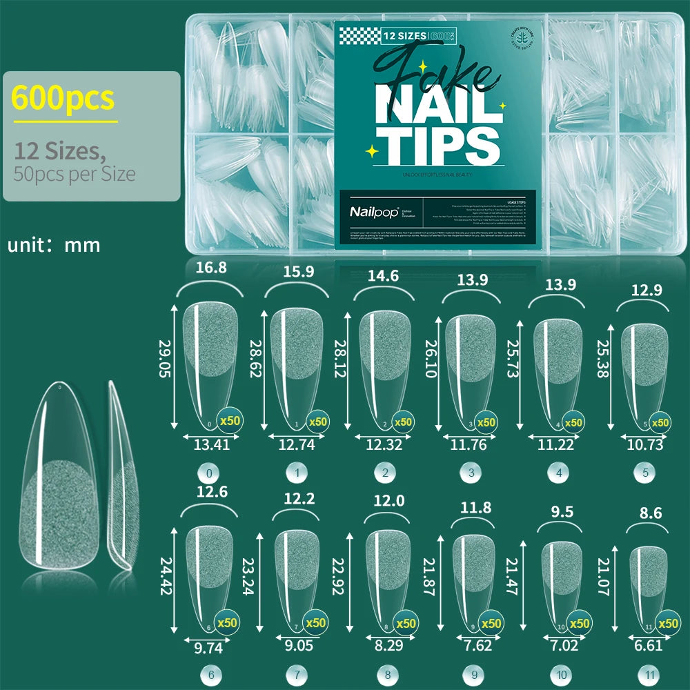 Nailpop Soft Gel X Nail Tips