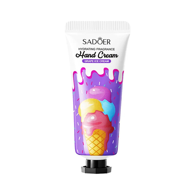 SADOER Hand Creams Green Tea, Orange, Blueberry, Grape, Sakura & Set Completo