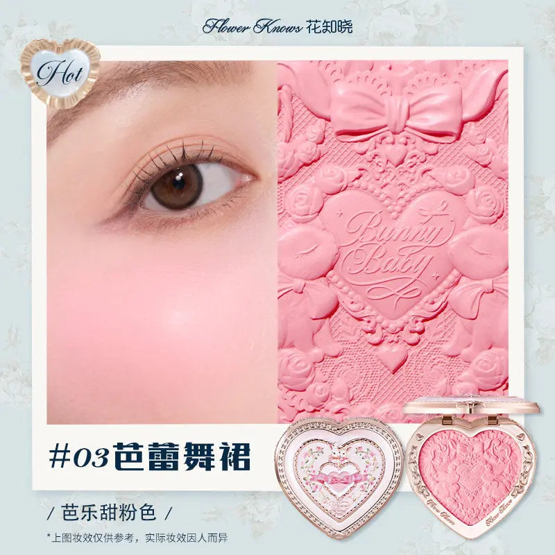 Flower Knows Bunny Garden Collection Rose Blush Powder