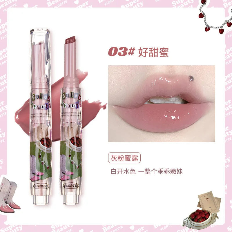 FLORTTE First Kiss Love Lipstick Pencil 3.8g