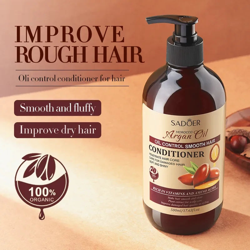 SADOER Argan Oil Conditioner – Balsamo Idratante e Levigante