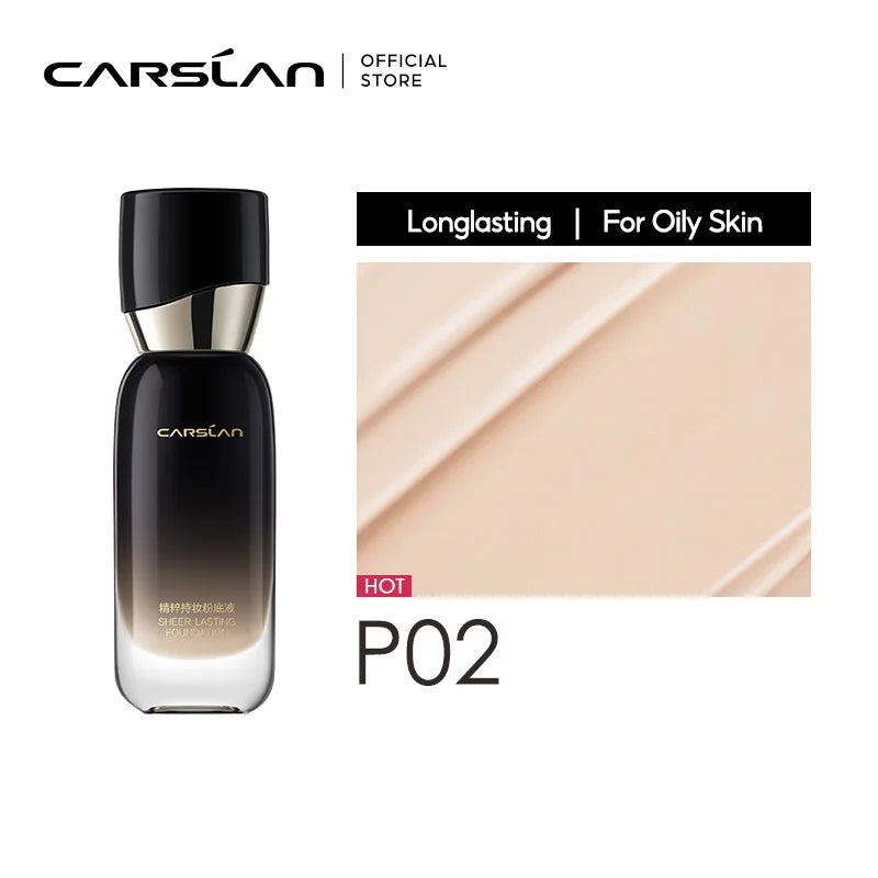 CARSLAN Sheer Liquid Foundation – Fondotinta Liquido Idratante e Illuminante
