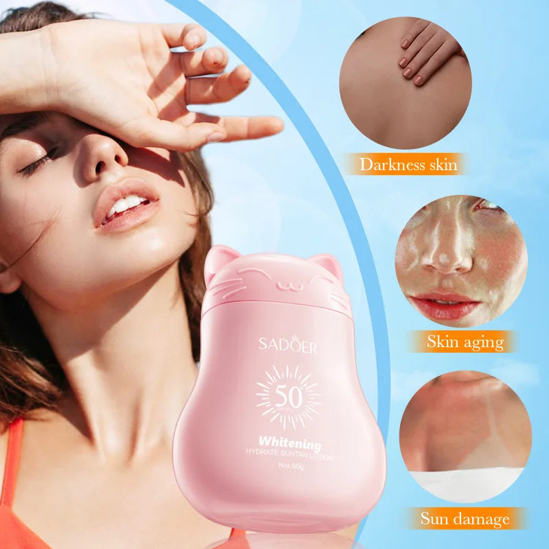 SADOER SPF 50+ Sunscreen – Viso e Corpo