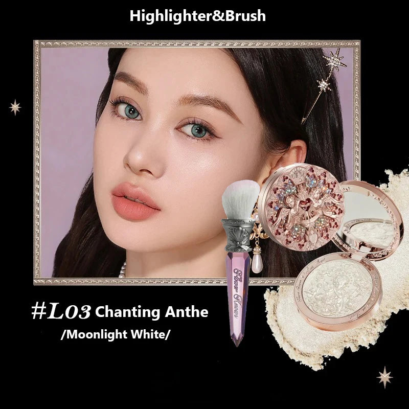 Flower Knows Little Angel Collection Relief Highlighter & Setting Powder 8g