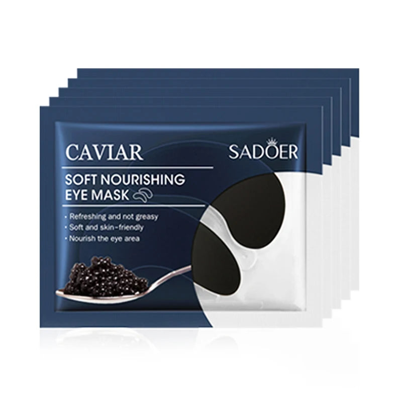 SADOER Crystal Collagen Eye Mask – Maschere Contorno Occhi Idratanti e Anti-Occhiaie (5/10/20 coppie)