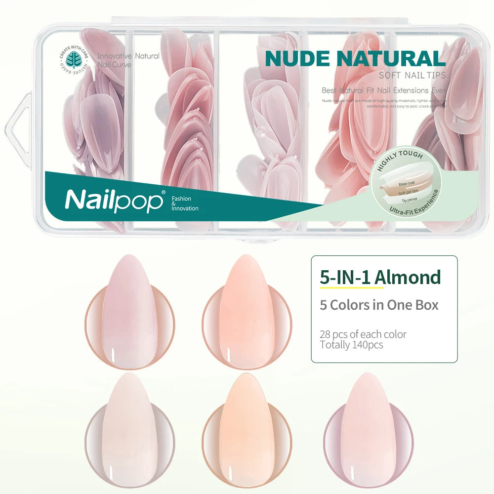 Nailpop Ultra Fit Nude Press On Nails