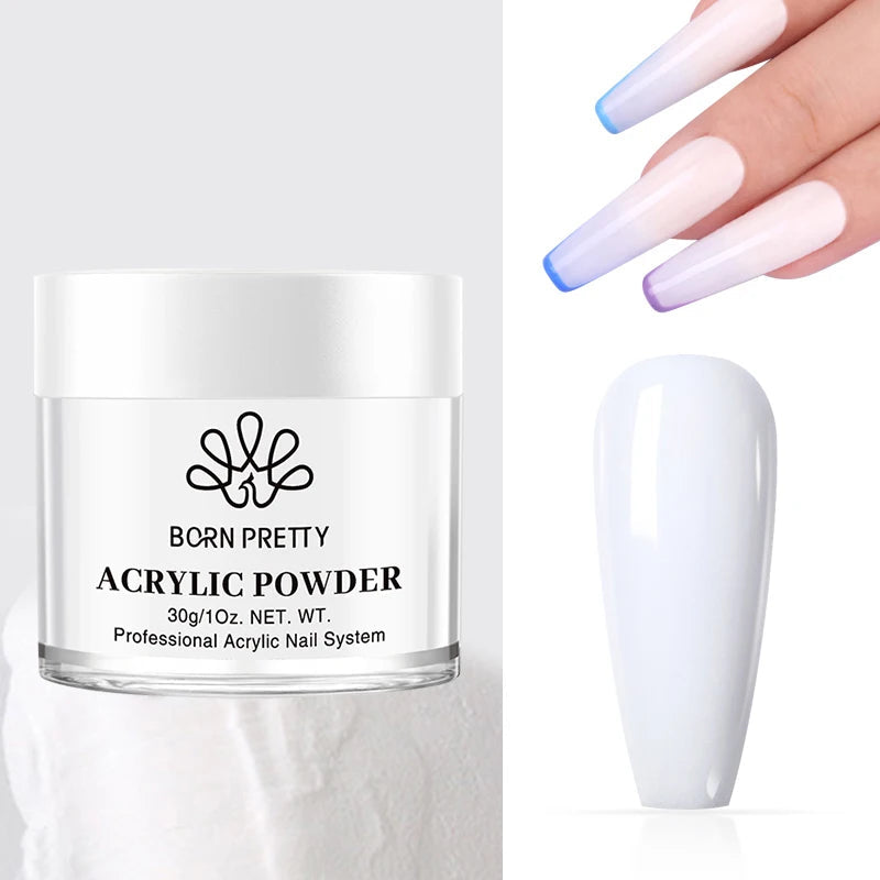 Born Pretty Polvere Acrilica per Unghie 30g