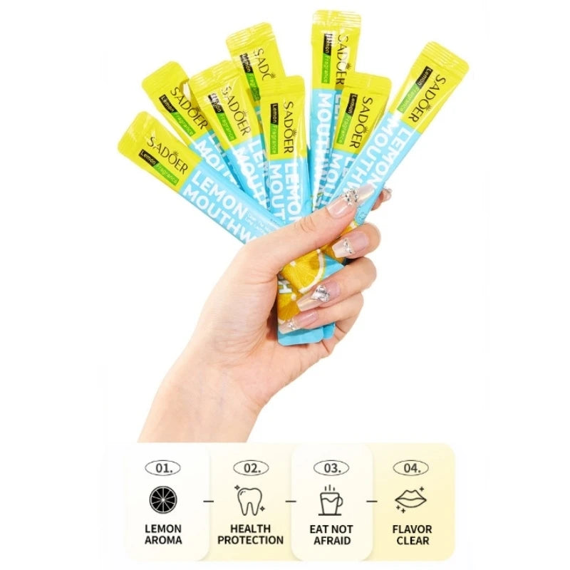 SADOER Collutorio al Limone Monodose (20 Pezzi)