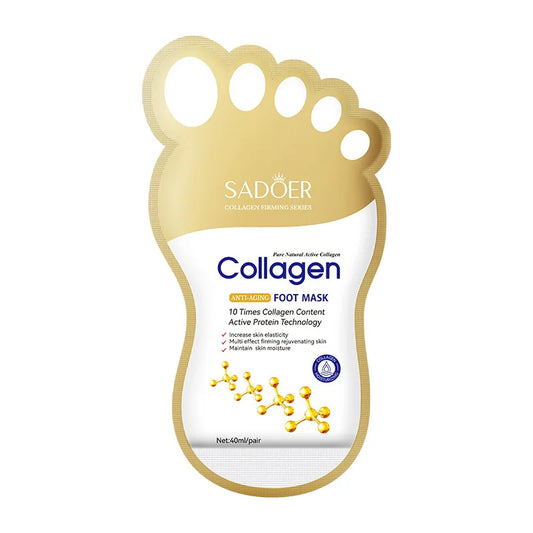 SADOER Collagen Foot Mask – Idratazione, Esfoliazione e Piedi Perfetti