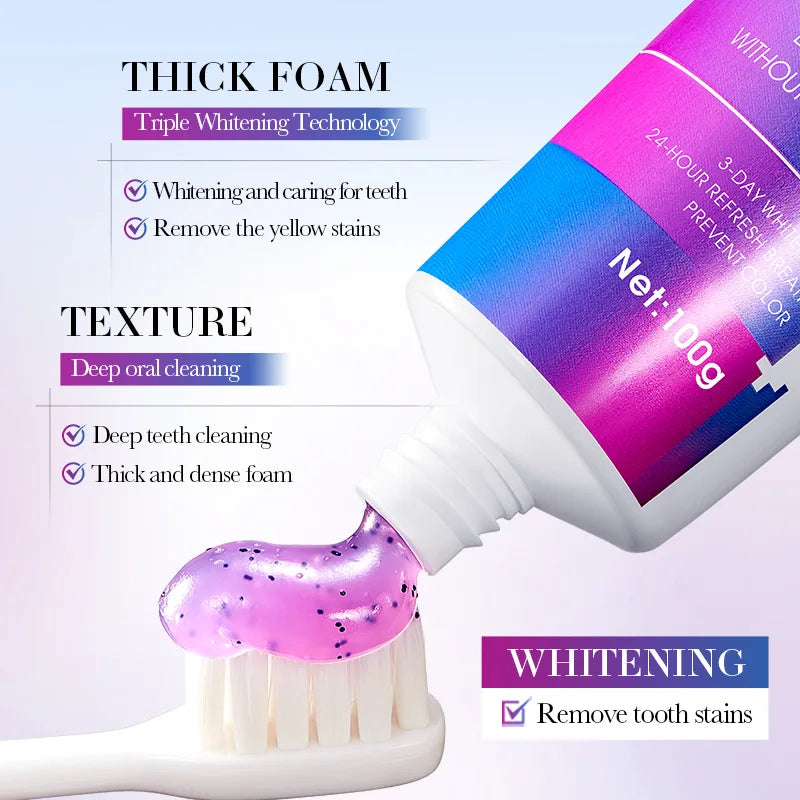 SADOER Fresh Whitening Toothpaste – Dentifricio Sbiancante e Alito Fresco