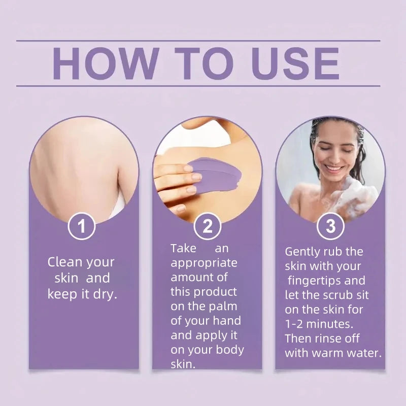 SADOER Lavender Exfoliating Scrub 500g